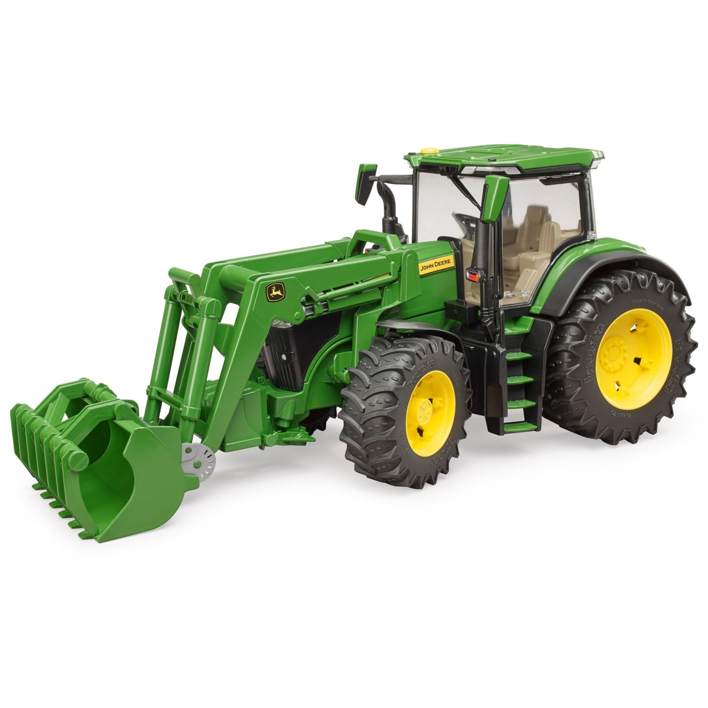 Bruder john deere 7r 350 met frontlader modelvoertuig (03151)