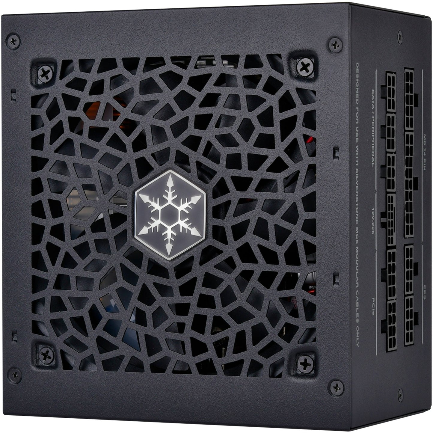 SilverStone da750r gold modulaire 750 watt voeding (zwart, 4x pcie)