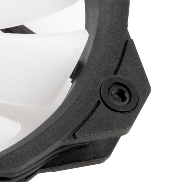 SilverStone shark force 160 argb case fan (zwart, 160 x 160 x 25 mm, pwm)