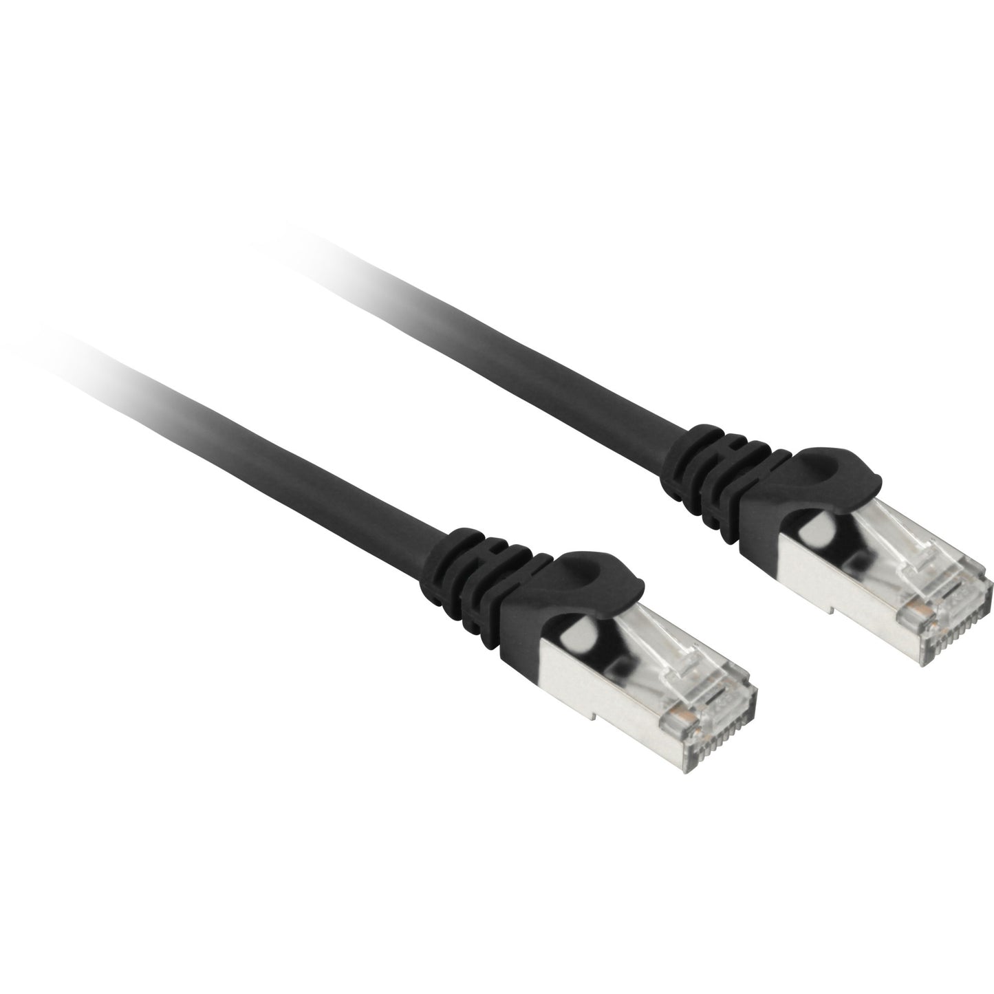 Sharkoon patchkabel sftp, rj-45 met cat.7a (zwart, 7,5 meter, ruwe kabel)