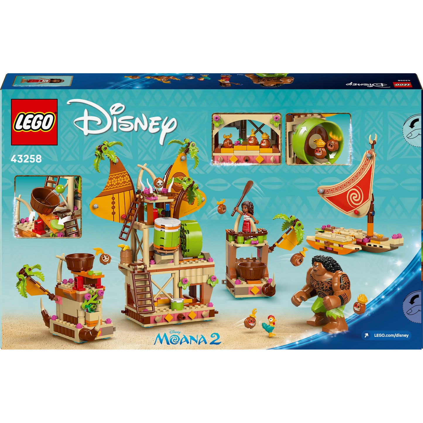LEGO disney 43258 kakamora boot