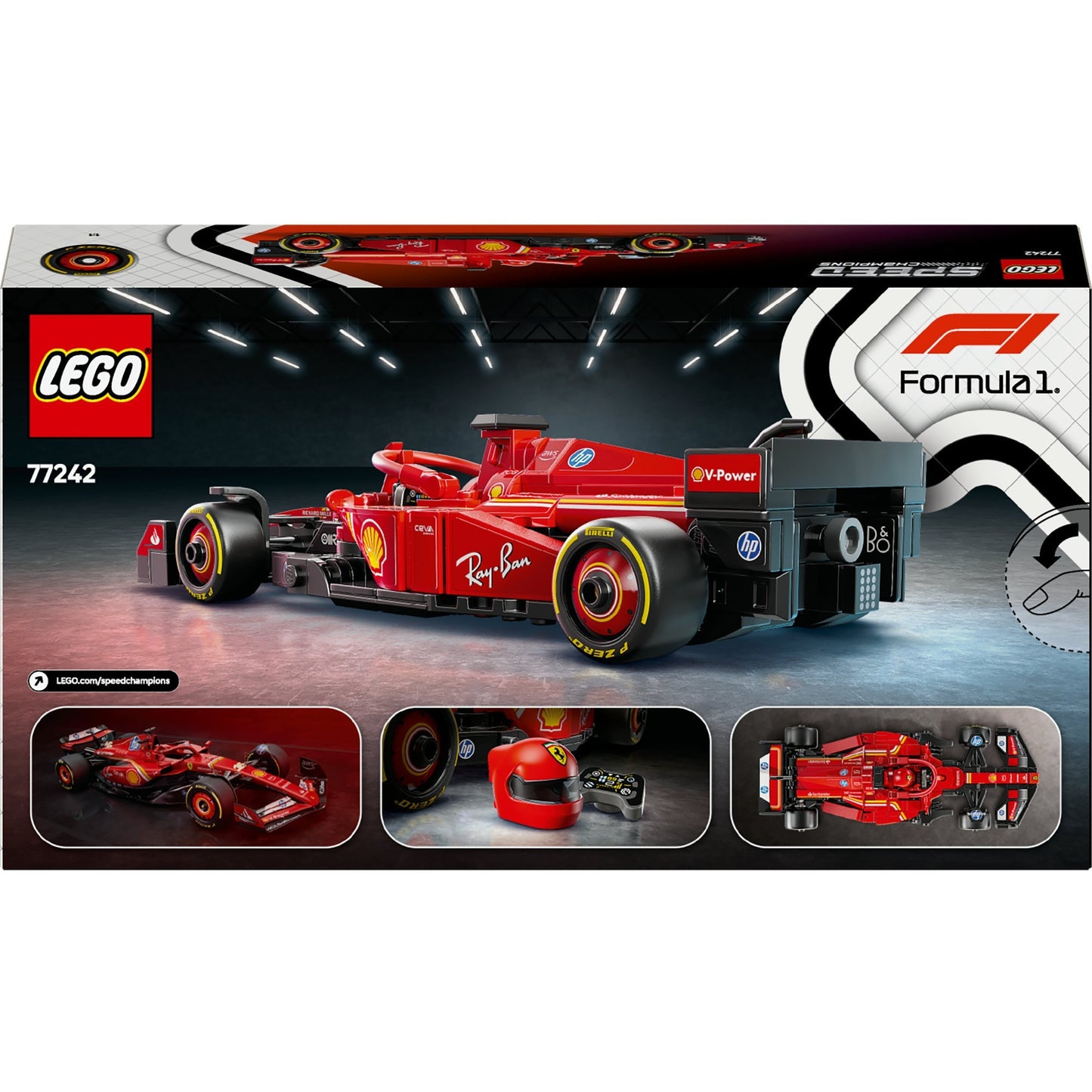 LEGO speed champions 77242 ferrari sf-24 f1 racewagen