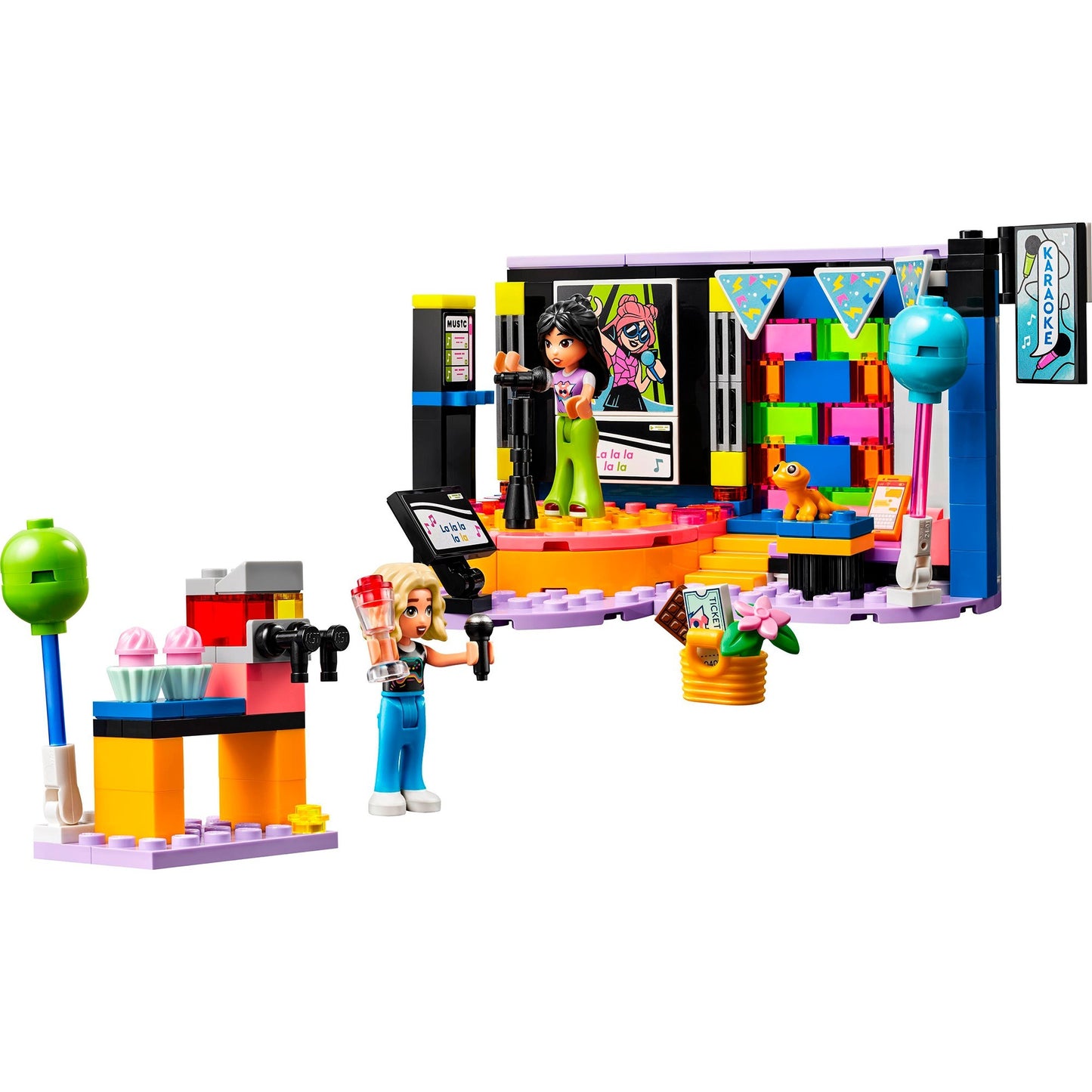 LEGO friends - karaoke muziekfeestje constructiespeelgoed (42610)