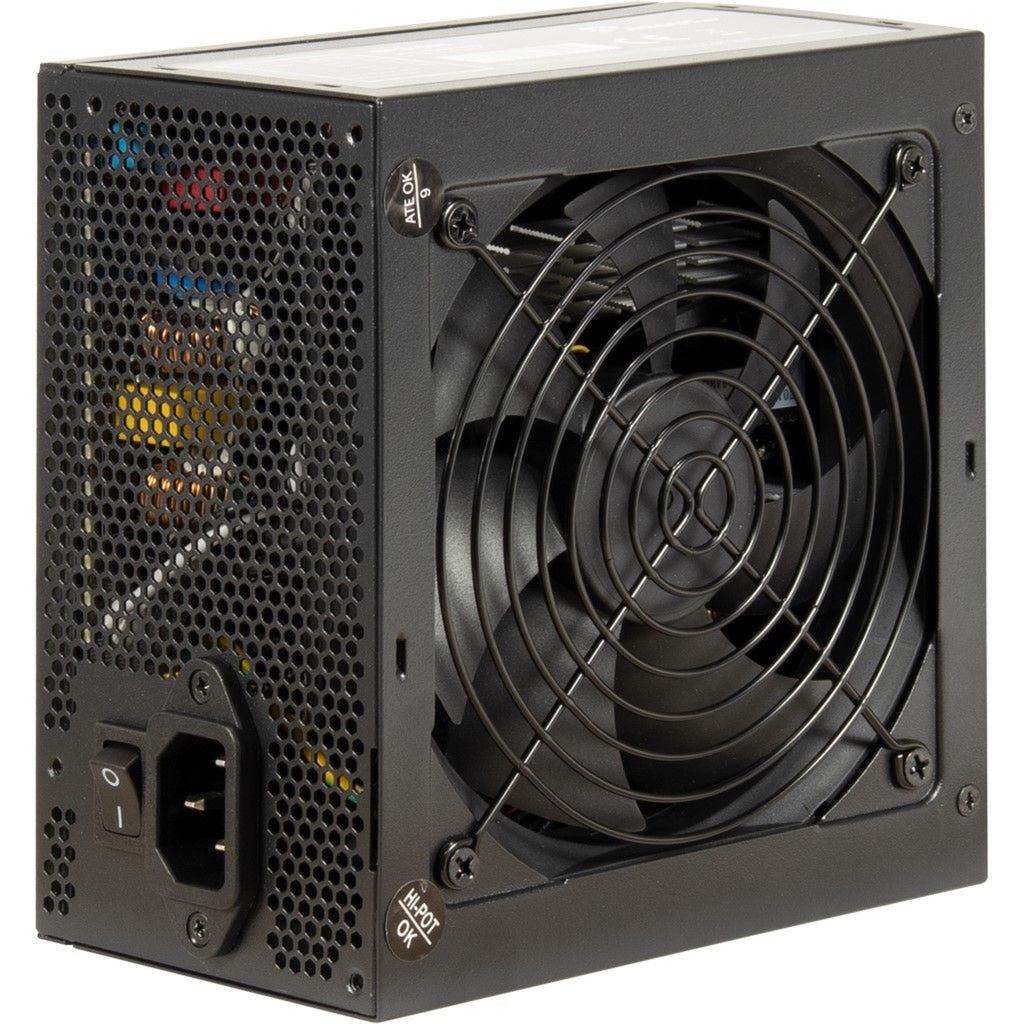 Inter-Tech argus bps-600 600 watt voeding (zwart, 4x pcie)