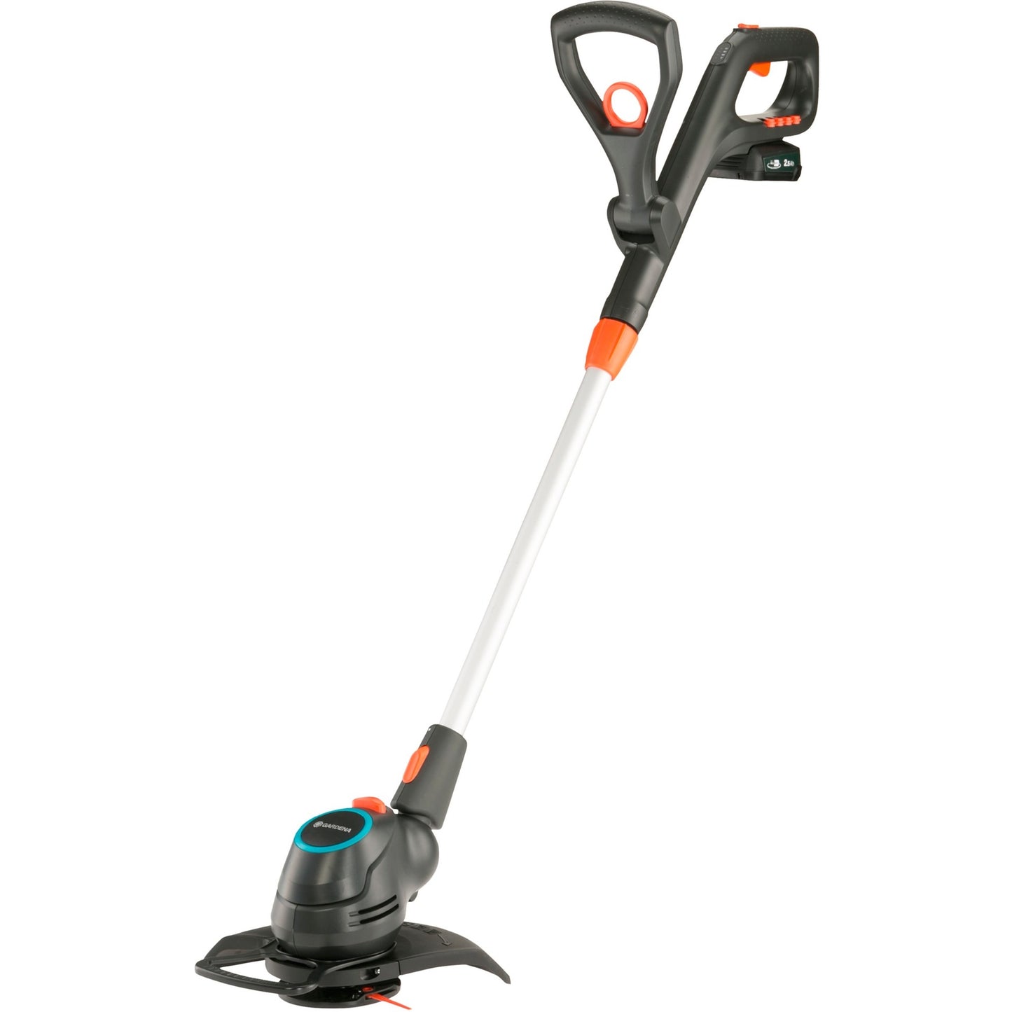 GARDENA comfortcut 23 18v p4a set grastrimmer (grijs oranje, 14701-20, accu inbegrepen)
