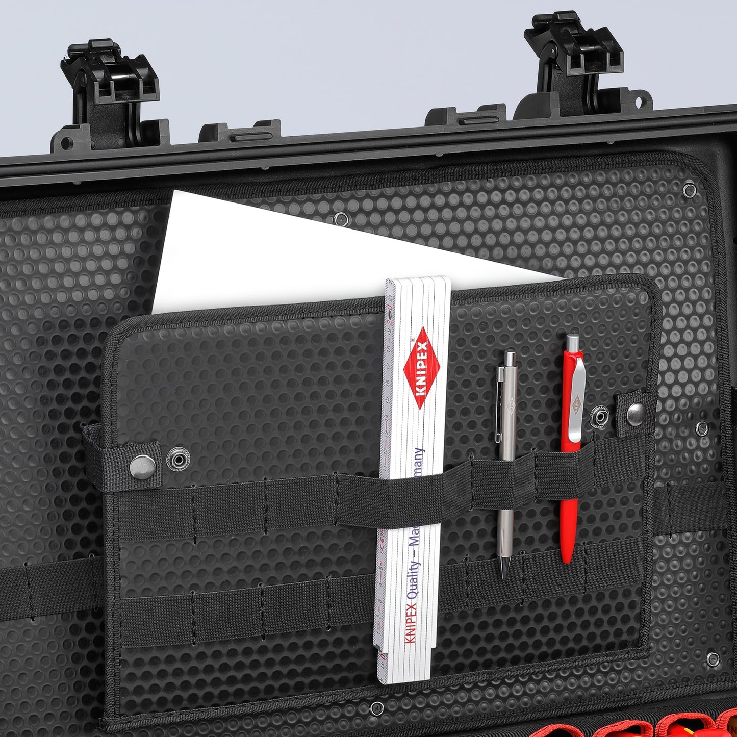 KNIPEX gereedschapskoffer robust45 move gereedschapskist (zwart)
