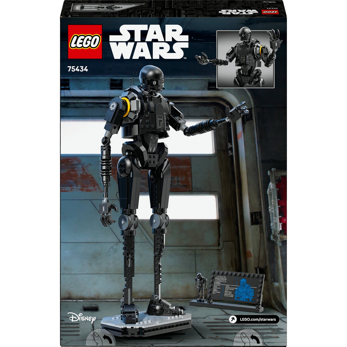 LEGO star wars 75434 k-2so security driod robot