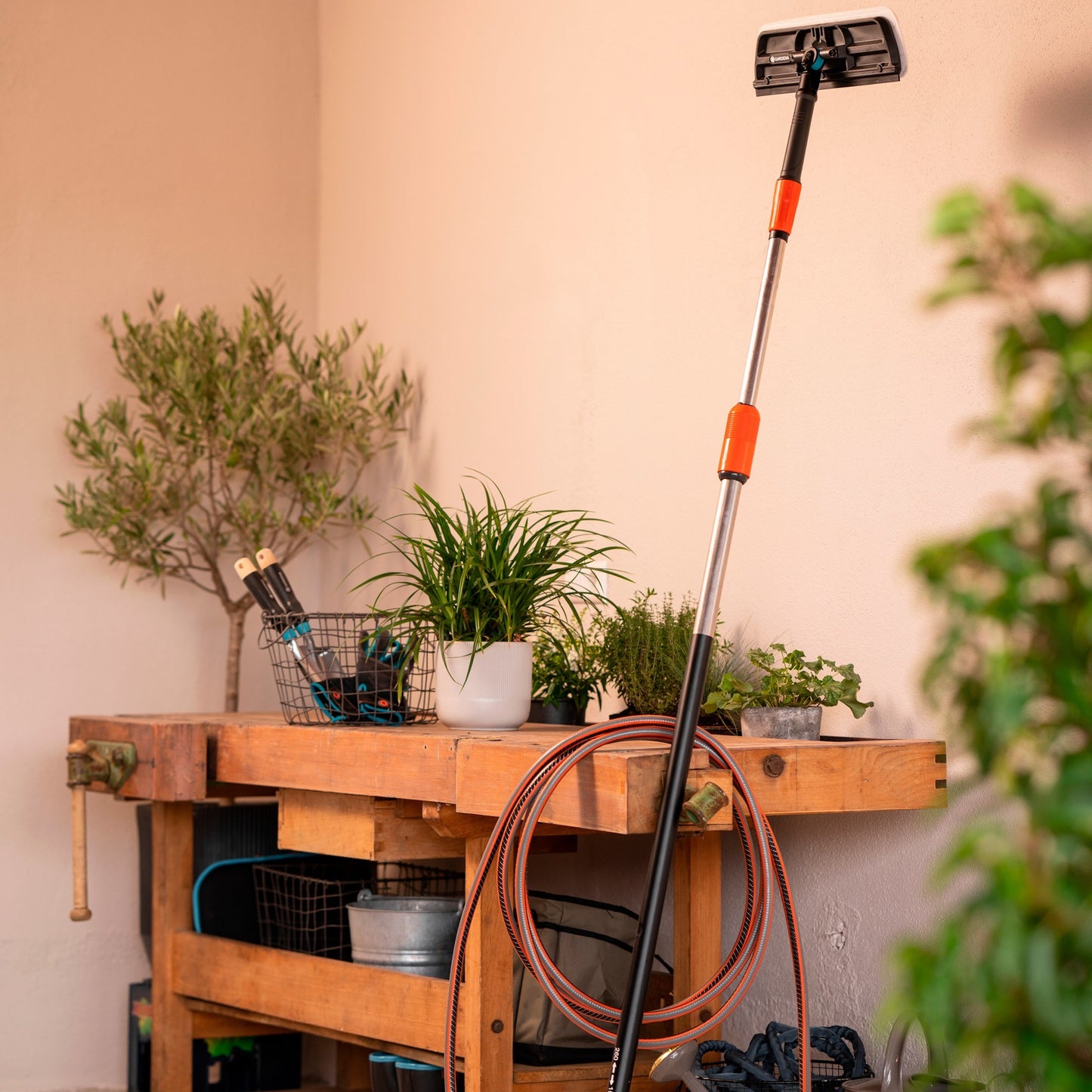 GARDENA cleansystem telescopische steel m - xl, voor verder afgelegen plekken (18804-20)