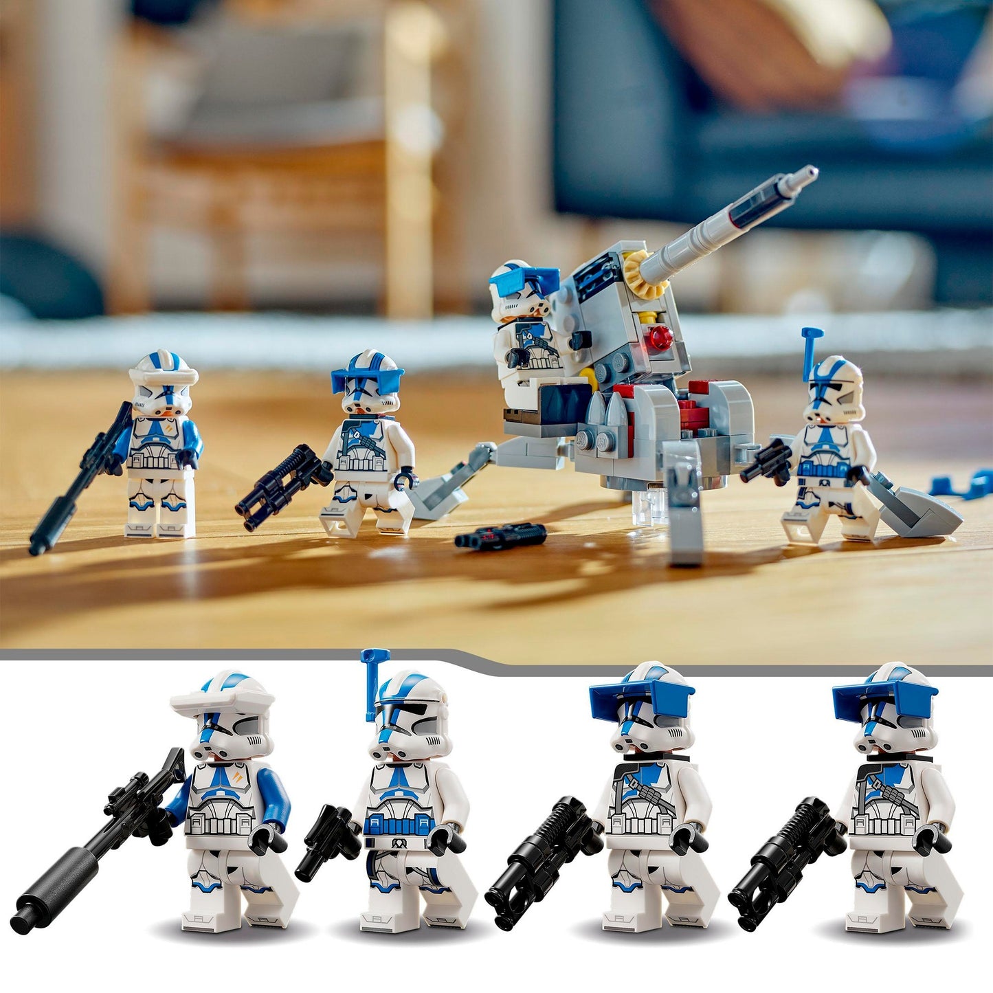 LEGO star wars - 501st clone troopers battle pack constructiespeelgoed (75345)