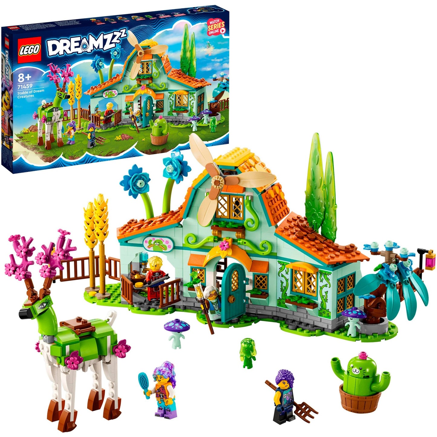 LEGO dreamzzz - stal met droomwezen constructiespeelgoed (71459)