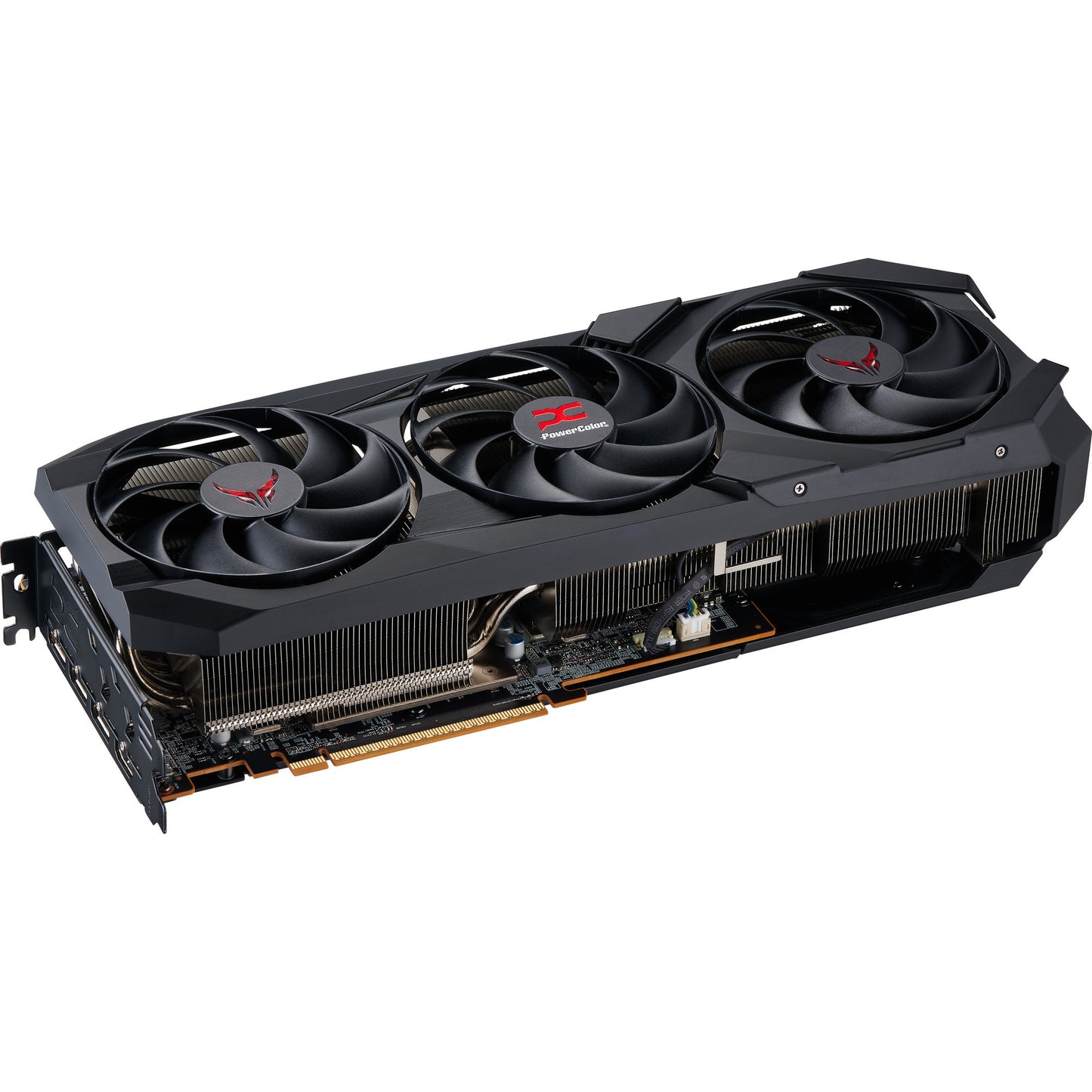PowerColor radeon rx 9070 xt red devil 16gb oc backplate special edition grafische kaart (zwart, rdna4, gddr6, 3x displayport, 1x hdmi)