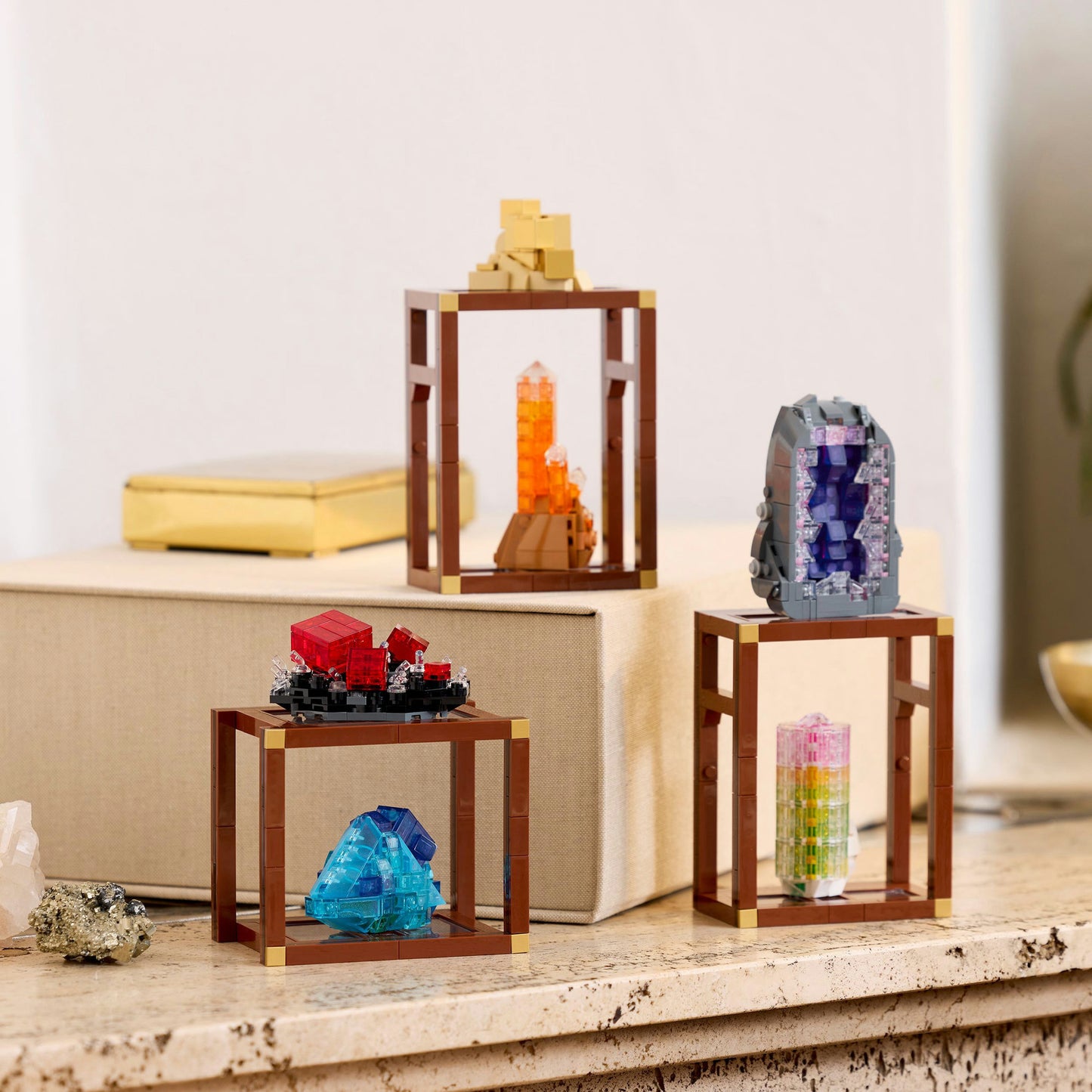 LEGO ideas 21362 mineral collection