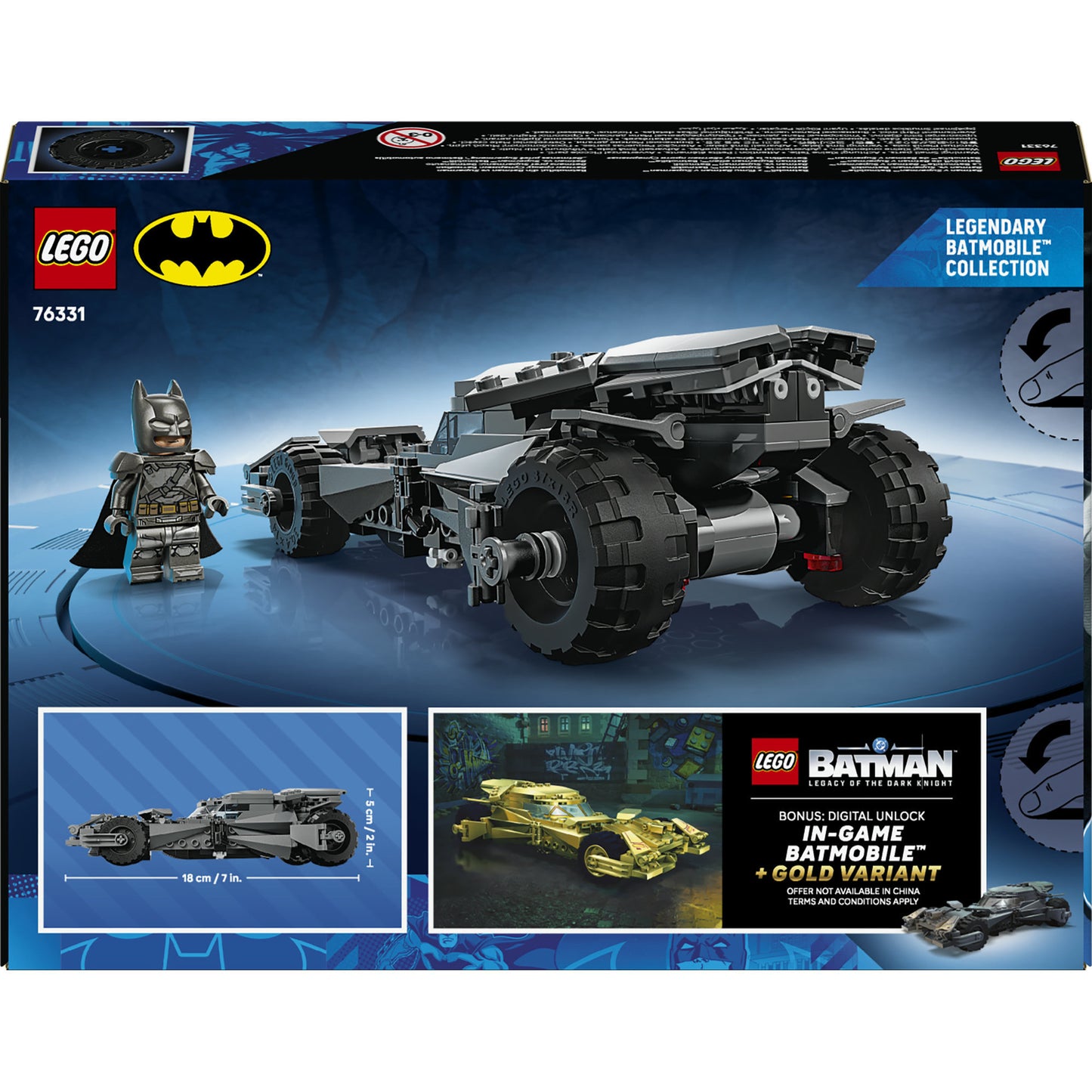 LEGO super heroes 76331 batman v superman batmobile