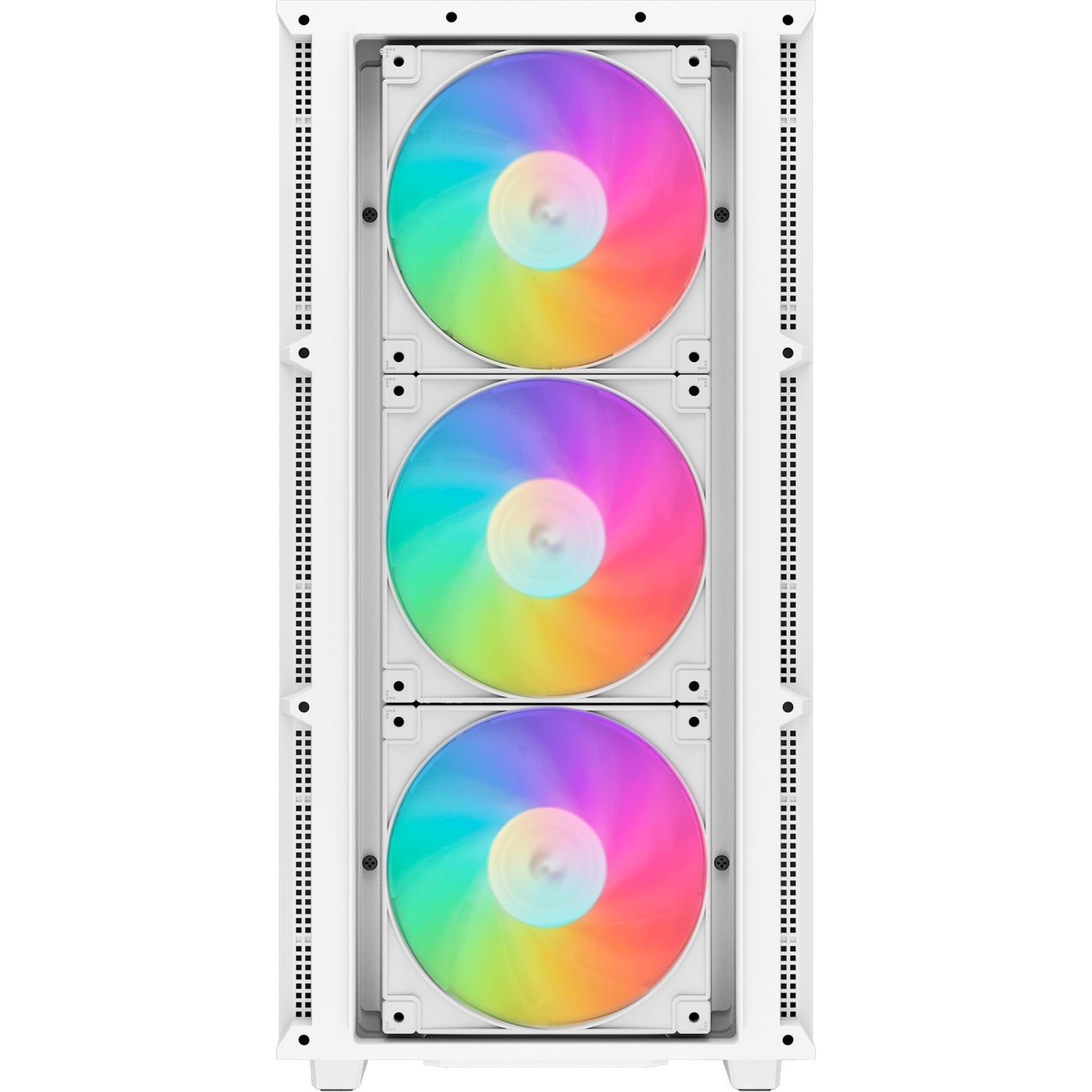 DeepCool ch560 midi tower behuizing (wit | 1x usb-a | 1x usb-c | rgb | tempered glass)
