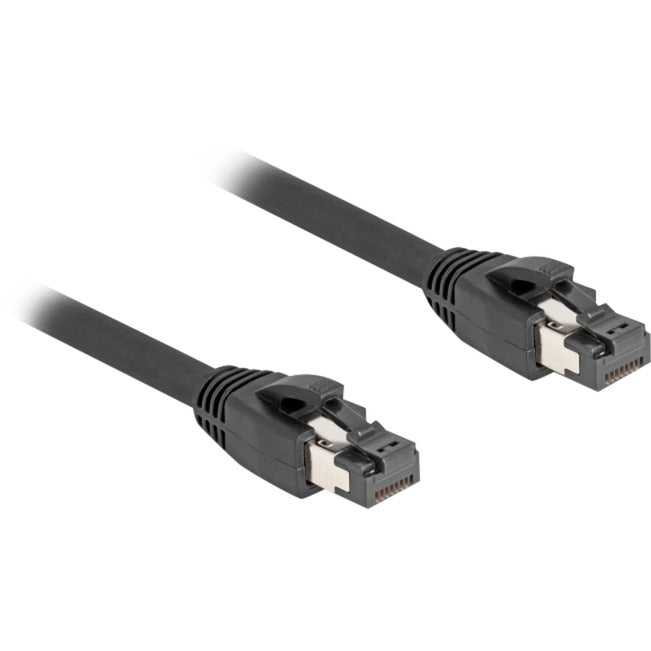 DeLOCK patchkabel s ftp, rj-45 met cat.8.1 (zwart, 2 meter)