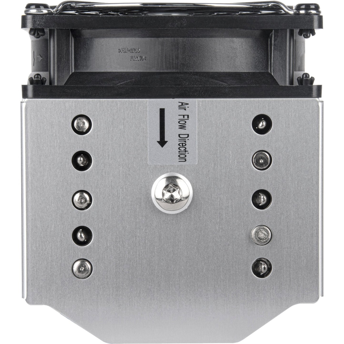 SilverStone xe04-4189 cpu-koeler (zilver, 4-pin pwm)