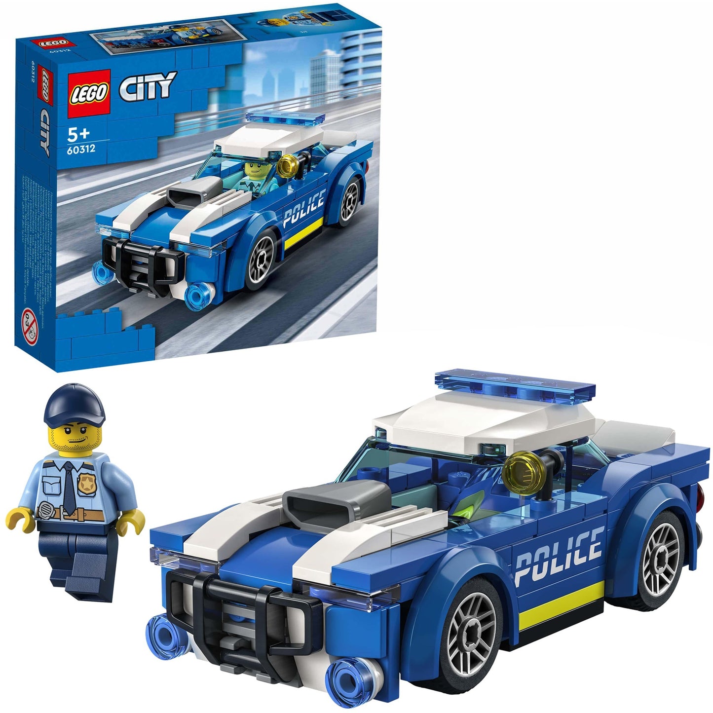 LEGO city - politiewagen constructiespeelgoed (60312)