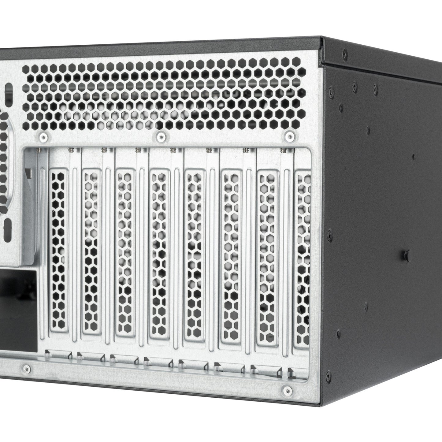 SilverStone rm4a rack behuizing (zwart | 4u | usb-c)