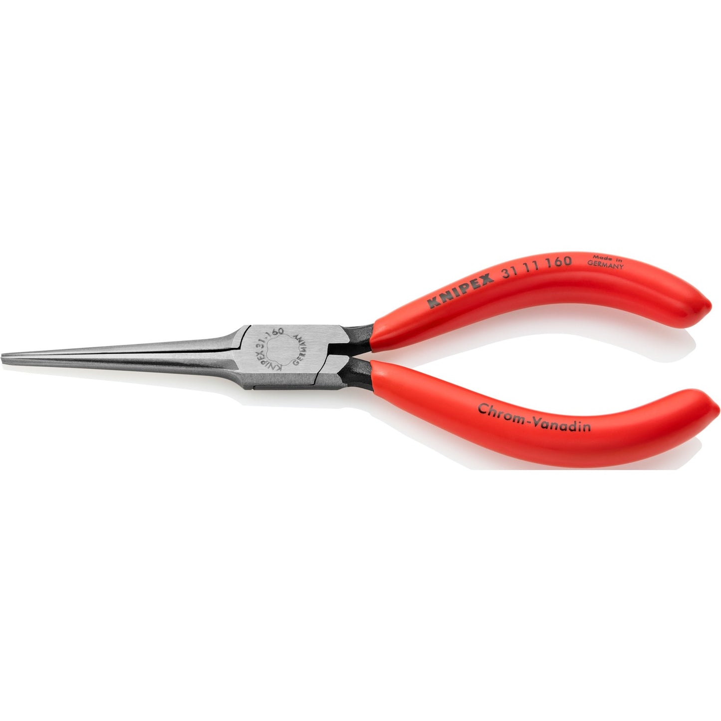 KNIPEX naaldtang grijptang (rood, 160mm)