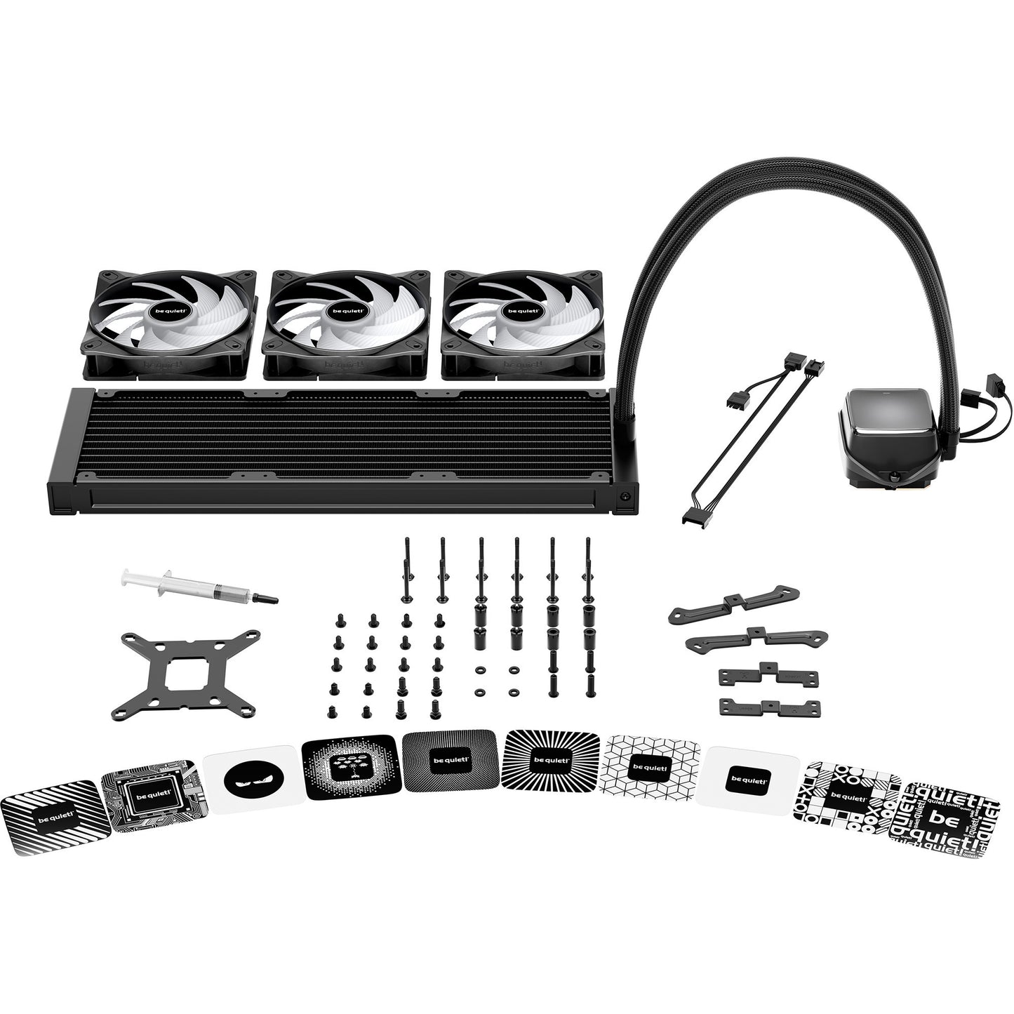 Be Quiet! pure loop 3 lx 360 waterkoeling (zwart, pwm)