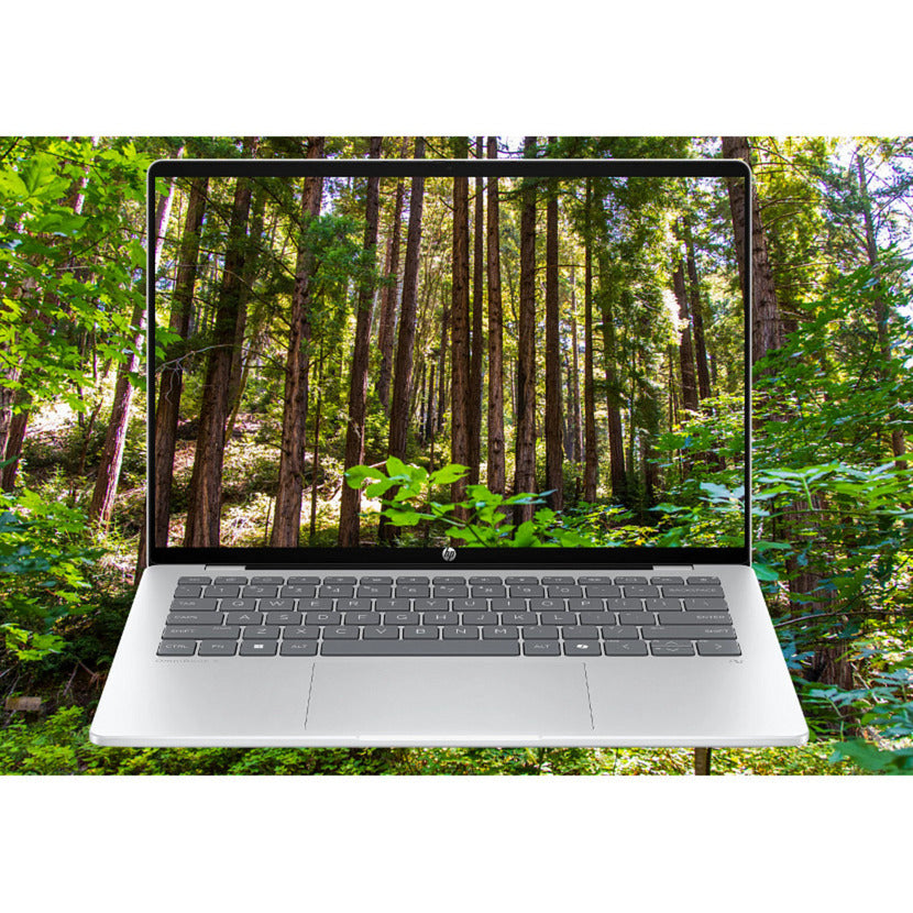 HP omnibook 5 next gen ai 14-he0001nd (c0ef7ea) 14 copilot+ laptop (zilver | snapdragon x x1-26-100 | qualcomm adreno | 16 gb | 512 gb ssd)