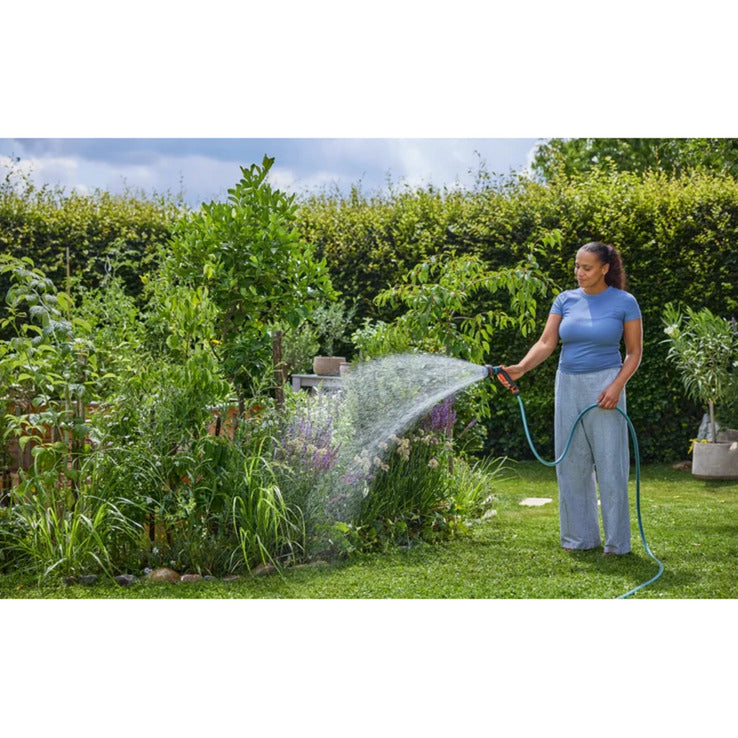 GARDENA classic multi-broes startset incl. waterstop spuitpistool (18373-20 | sproeier | waterstop | kraanstuk | slangaansluiting)