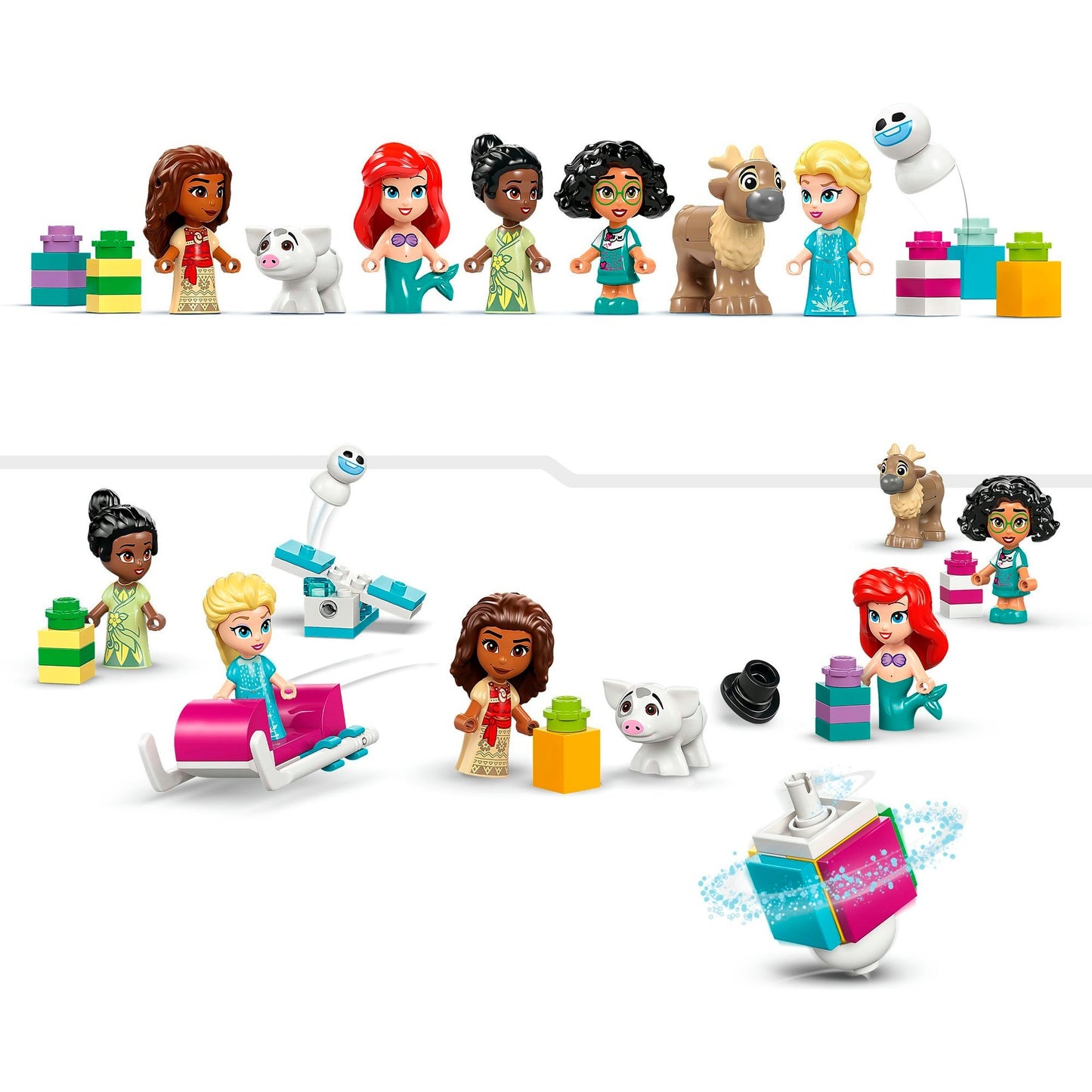 LEGO disney princess 43253 adventkalender 2024