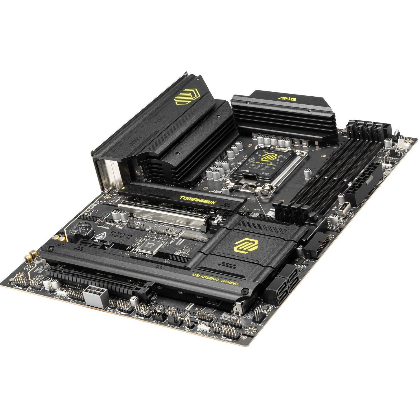 MSI mag b860 tomahawk wifi socket 1851 moederbord (raid, 5gb-lan, wi-fi 7, bt, sound, atx)