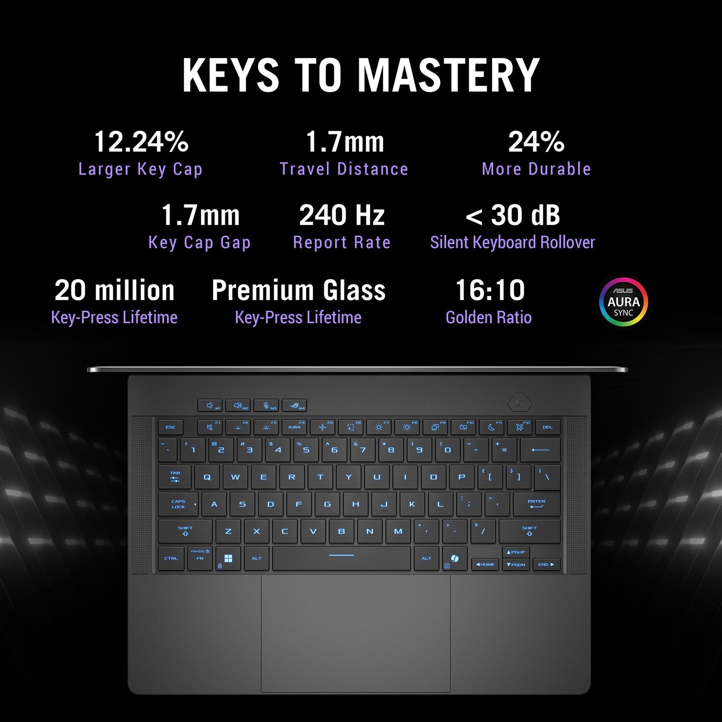 ASUS rog zephyrus g14 ga403up-qs005w 14 copilot+ gaming laptop (grijs | ryzen 9 270 | rtx 5070 | 32 gb | 1 tb ssd | oled)
