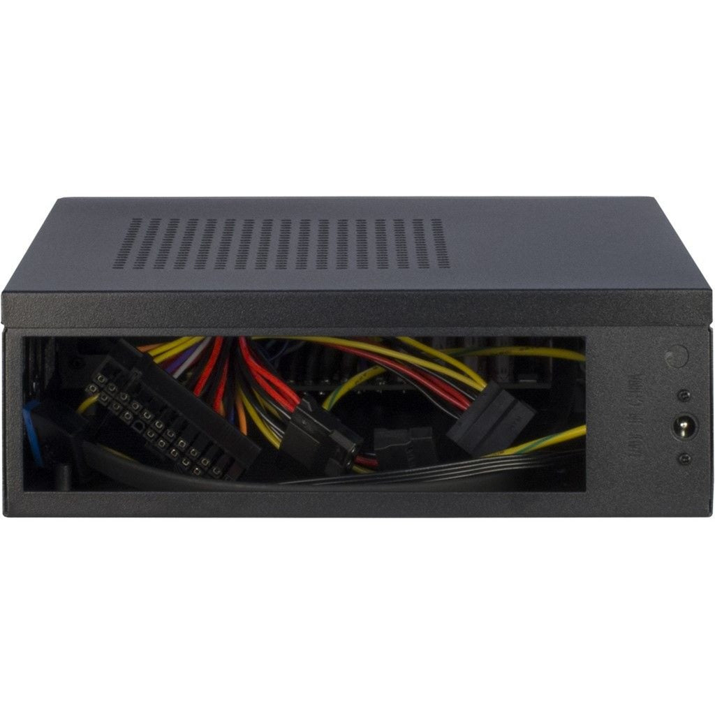 Inter-Tech jx-500 htpc behuizing (zwart | 1x usb-a)
