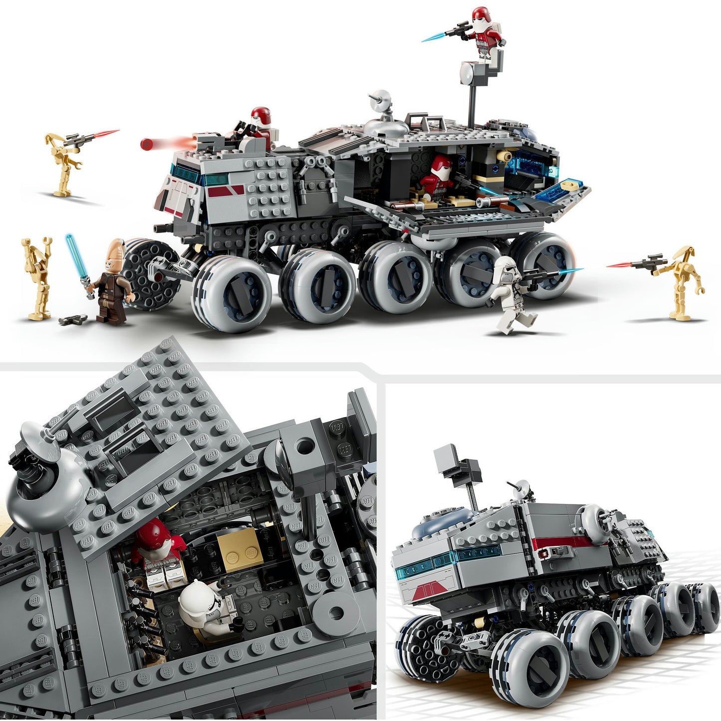 LEGO ® star wars: the clone wars™ republic juggernaut - 75413