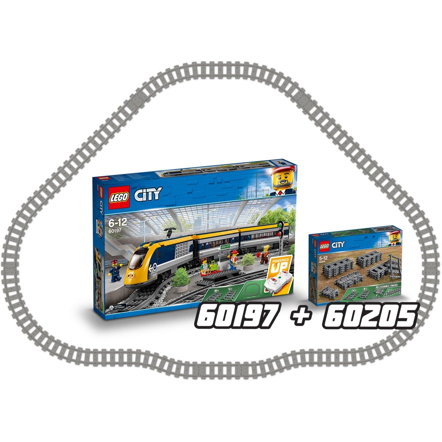 LEGO city 60205 treinrails