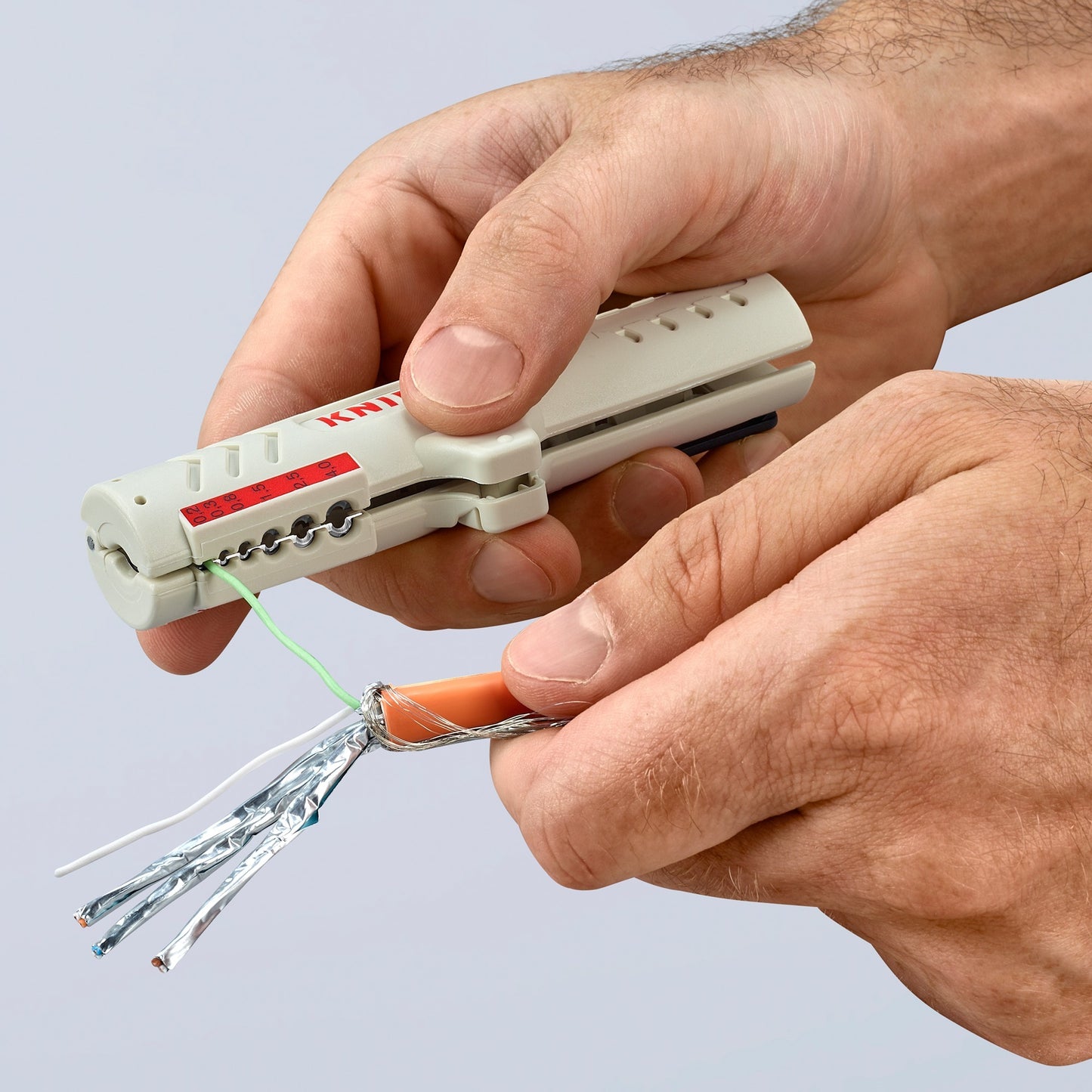 KNIPEX kabelstripper 1665125sb kabelstrip- ontmantelingsgereedschap