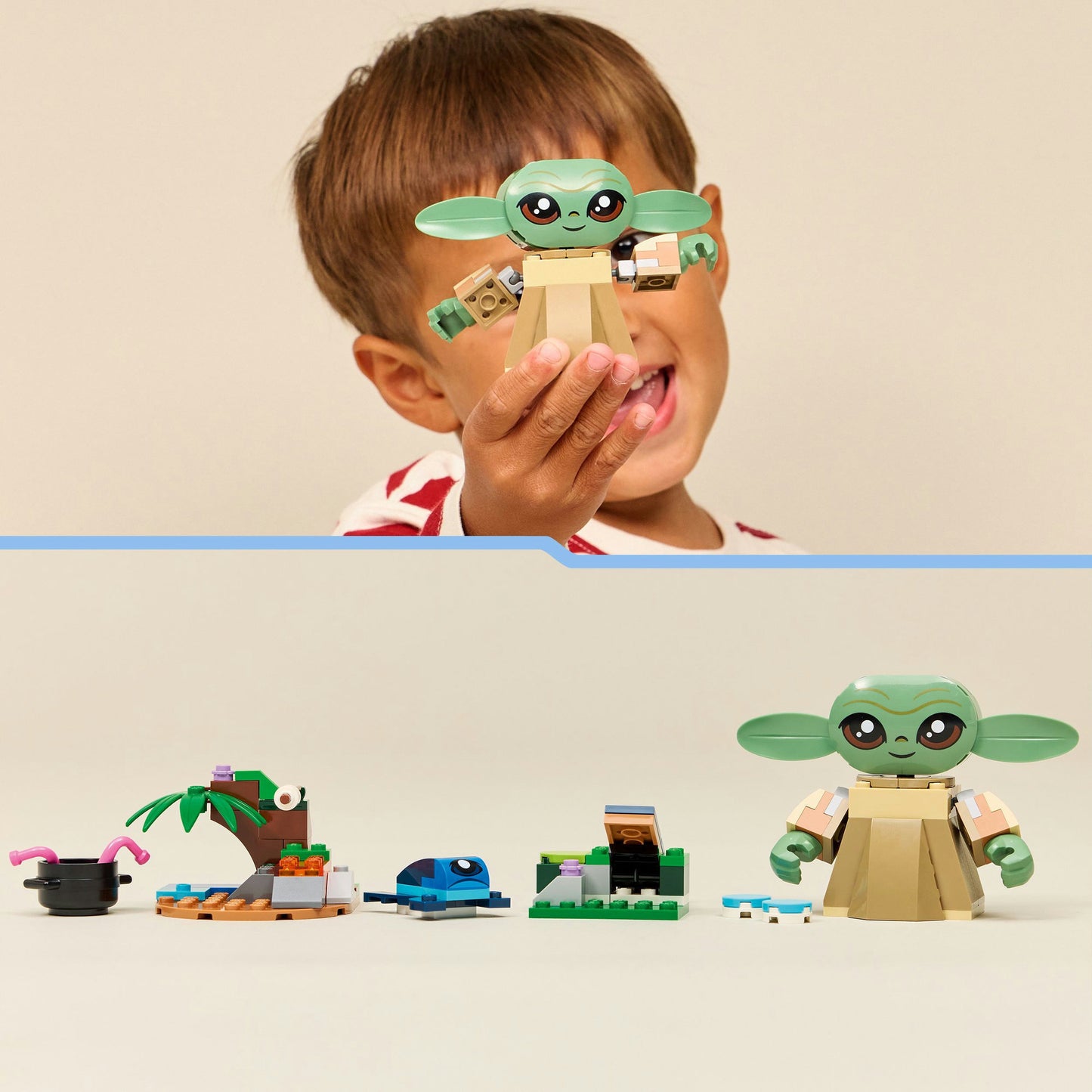 LEGO star wars 75443 grogu's thuis