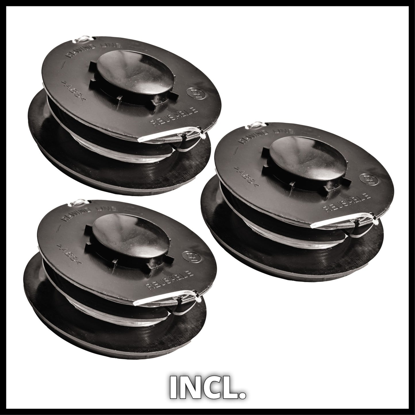 EINHELL grastrimmer gc-et 4530 kit (rood zwart)
