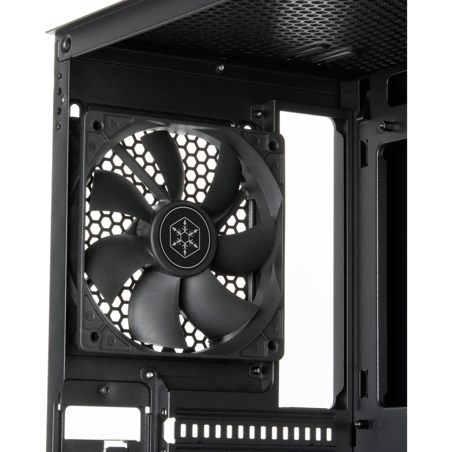 SilverStone fara r1 v2 midi tower behuizing (zwart | 3x usb-a | tempered glass)