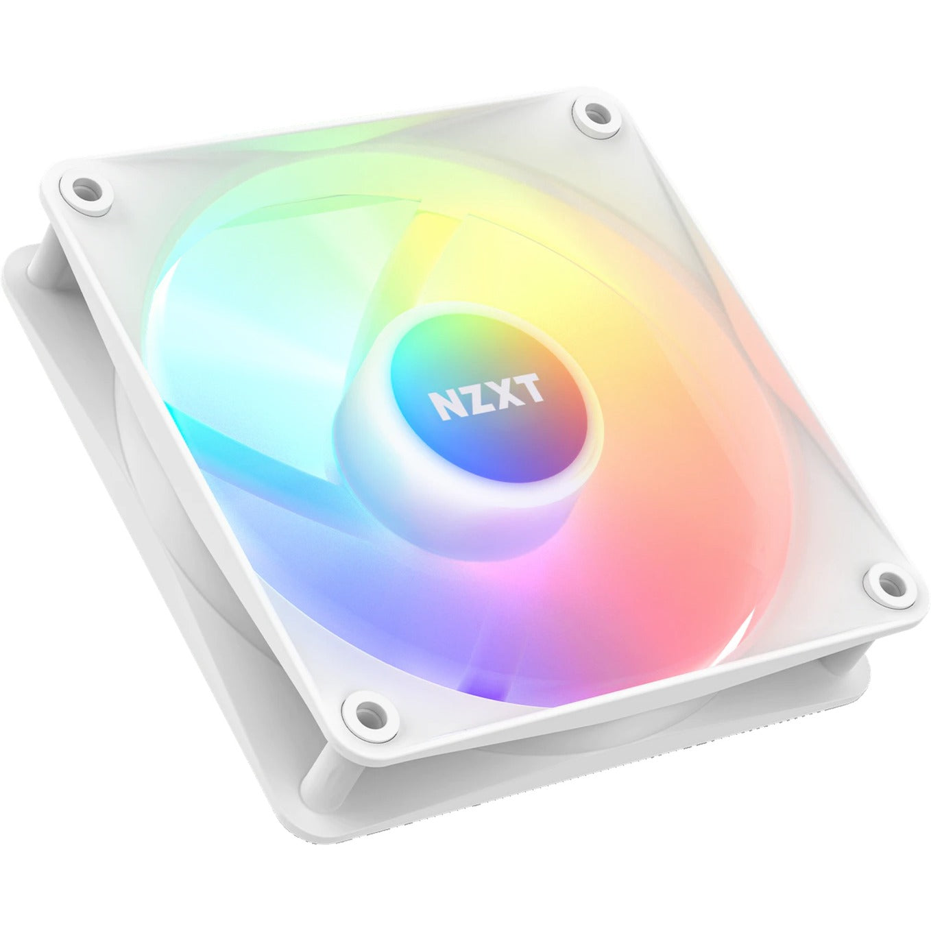NZXT f120 rgb core case fan (wit, 120 x 120 x 26 mm, pwm)