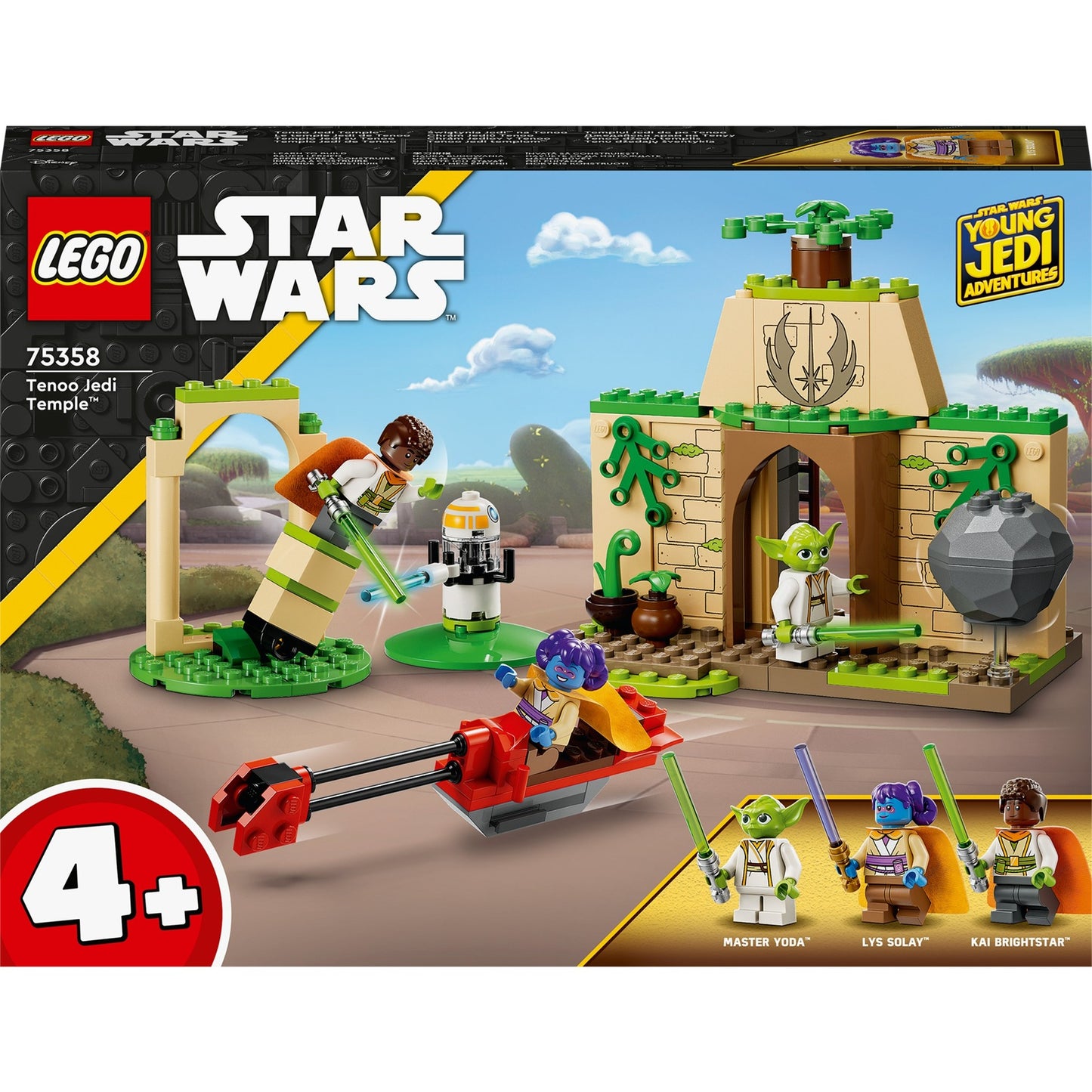 LEGO star wars 75358 tenoo jedi tempel