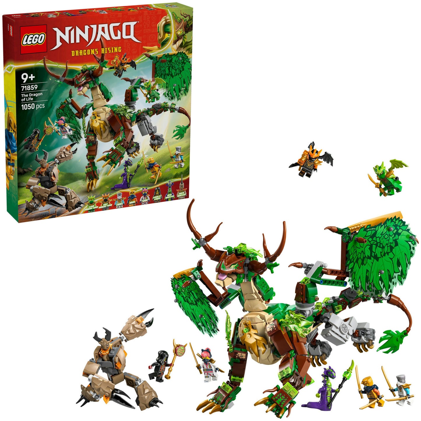 LEGO ninjago - de draak van het leven constructiespeelgoed (71859)