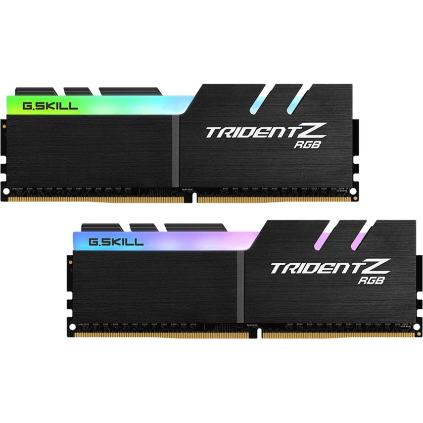 G.Skill trident z rgb 16 gb ddr4-3000 (2x 8 gb) werkgeheugen (zwart, f4-3000c16d-16gtzr, xmp 2.0)