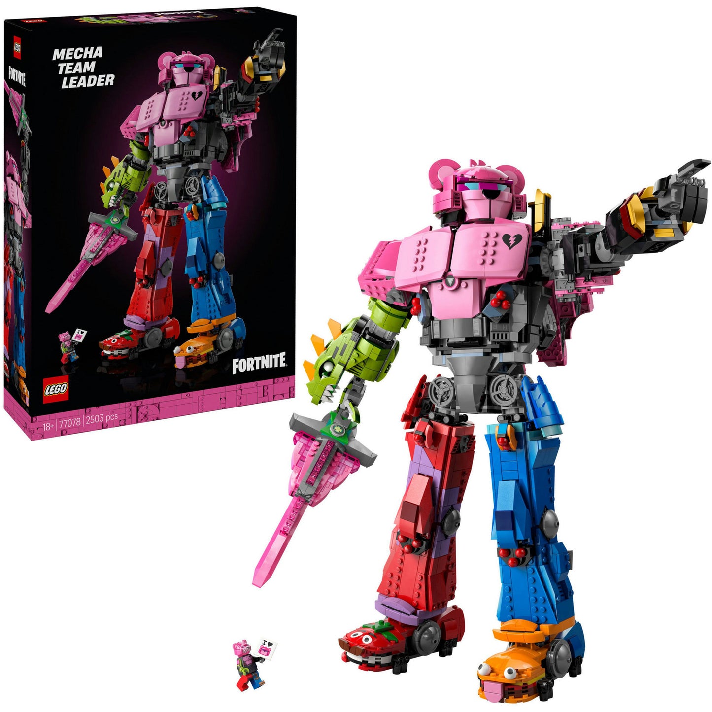 LEGO fortnite 77078 mecha team leader
