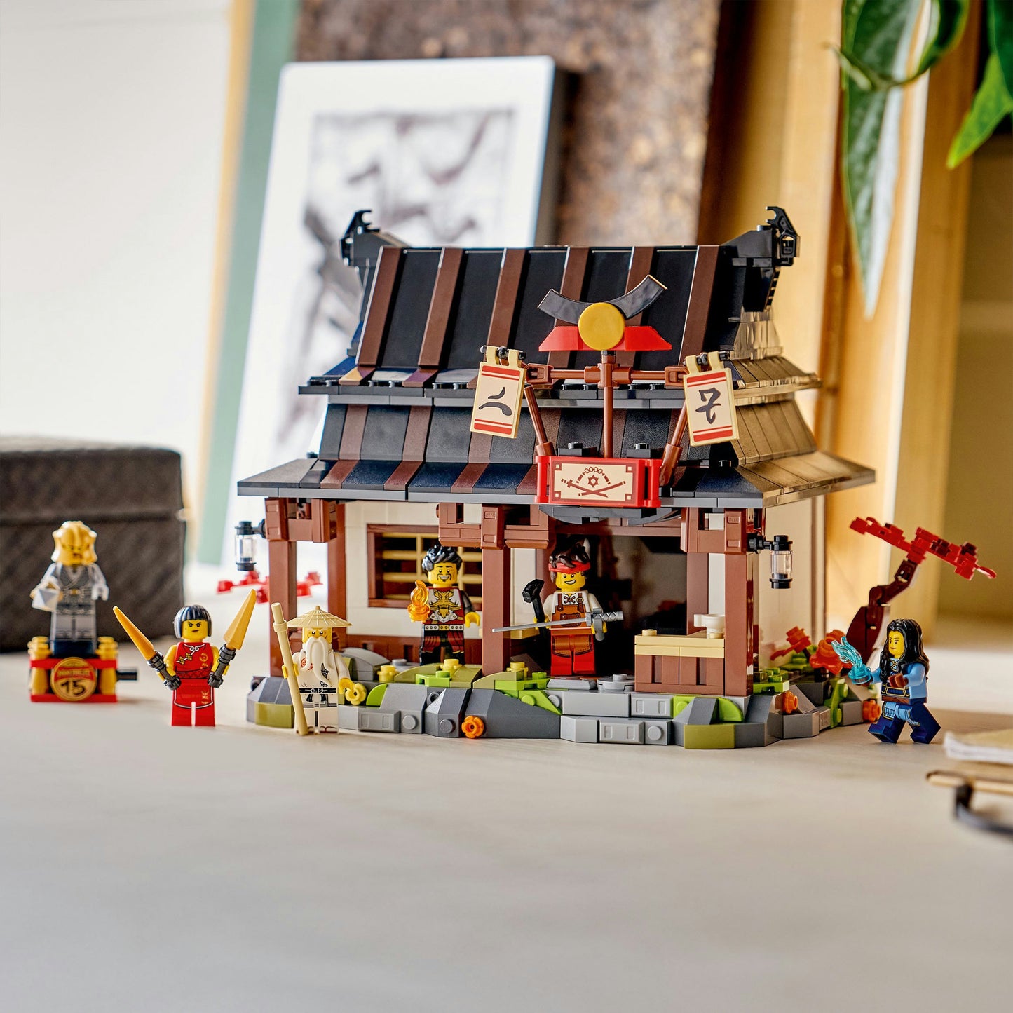 LEGO ninjago 71858 15-jarig jubileum: smederij de vier wapens