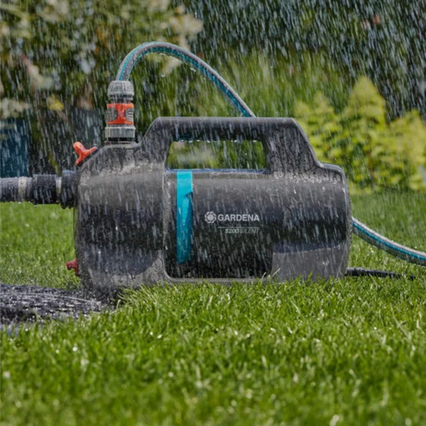 GARDENA besproeiingspomp 5200 silent (donkergrijs turquoise, 09084-20)