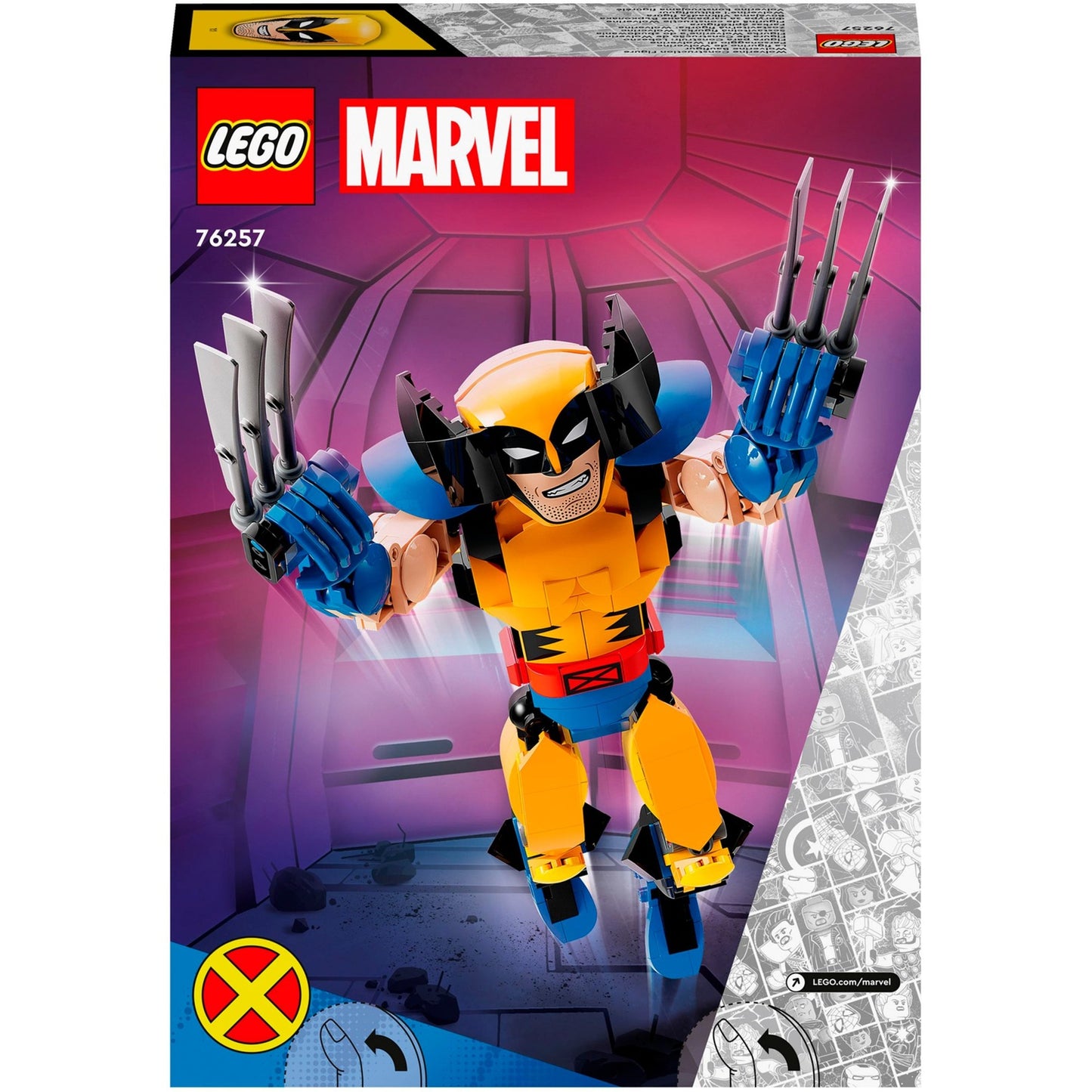 LEGO marvel - wolverine bouwfiguur constructiespeelgoed (76257)