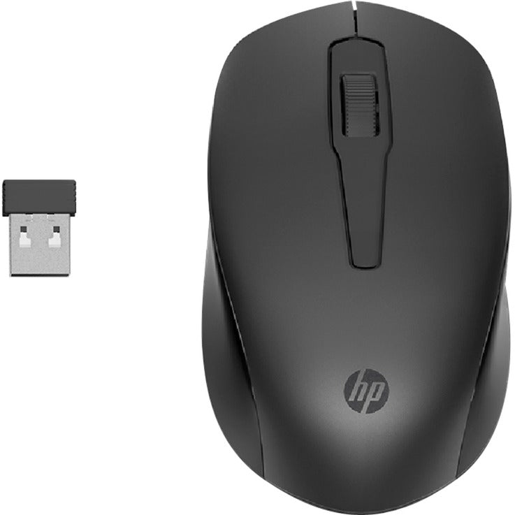 HP 150 draadloze muis (donkergrijs zwart, 1600 dpi)