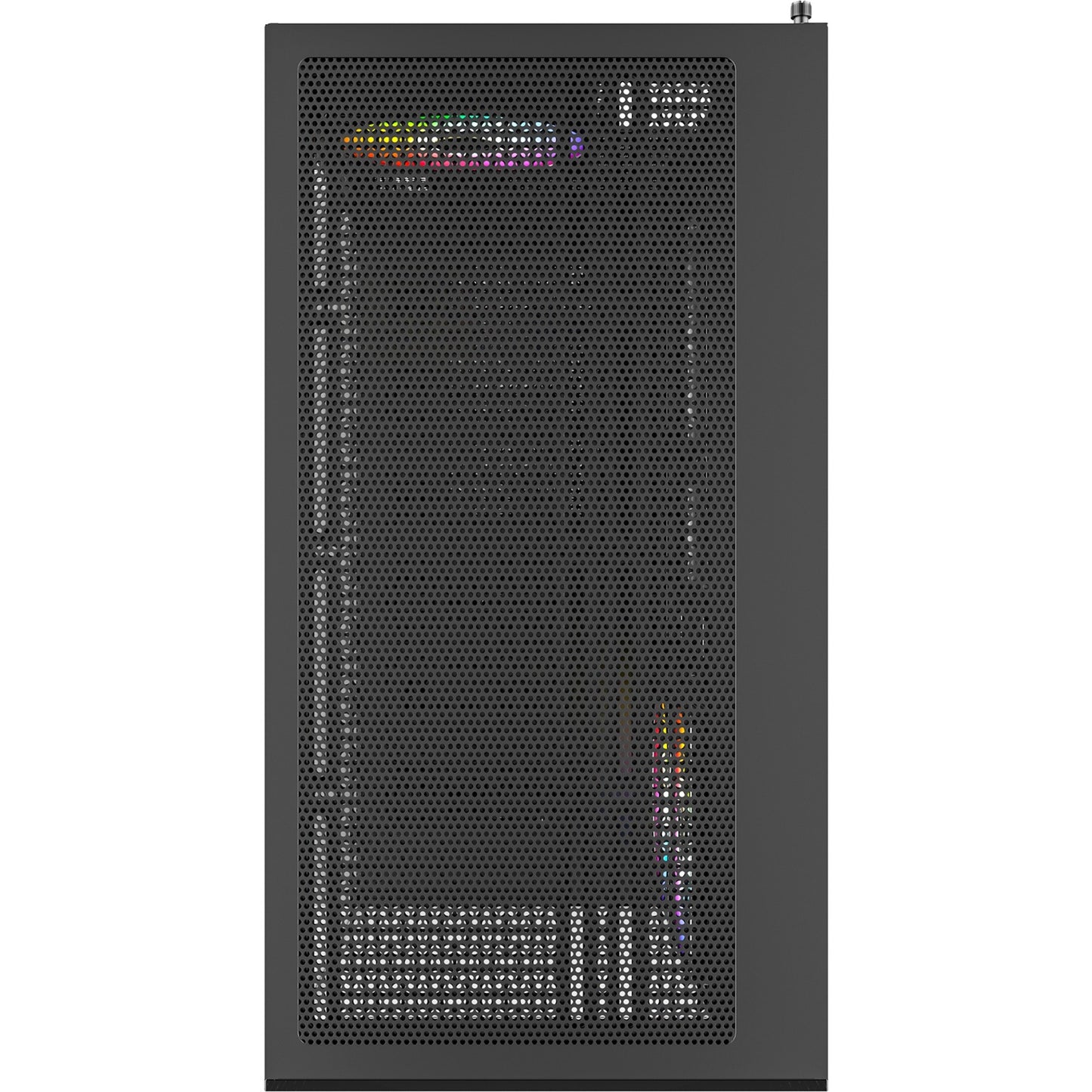 Montech xr midi tower behuizing (zwart | 2x usb-a | 1x usb-c | rgb | tempered glass)