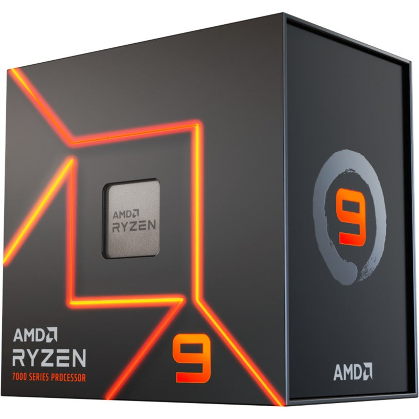 AMD ryzen 9 7900x, 4,7 ghz (5,6 ghz turbo boost) socket am5 processor (unlocked, boxed)