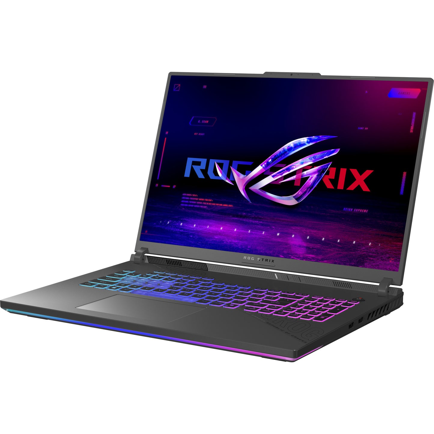 ASUS rog strix g18 g814fp-s9006w 18 gaming laptop (grijs | r9 9955hx | rtx 5070 | 32 gb | 1 tb ssd)