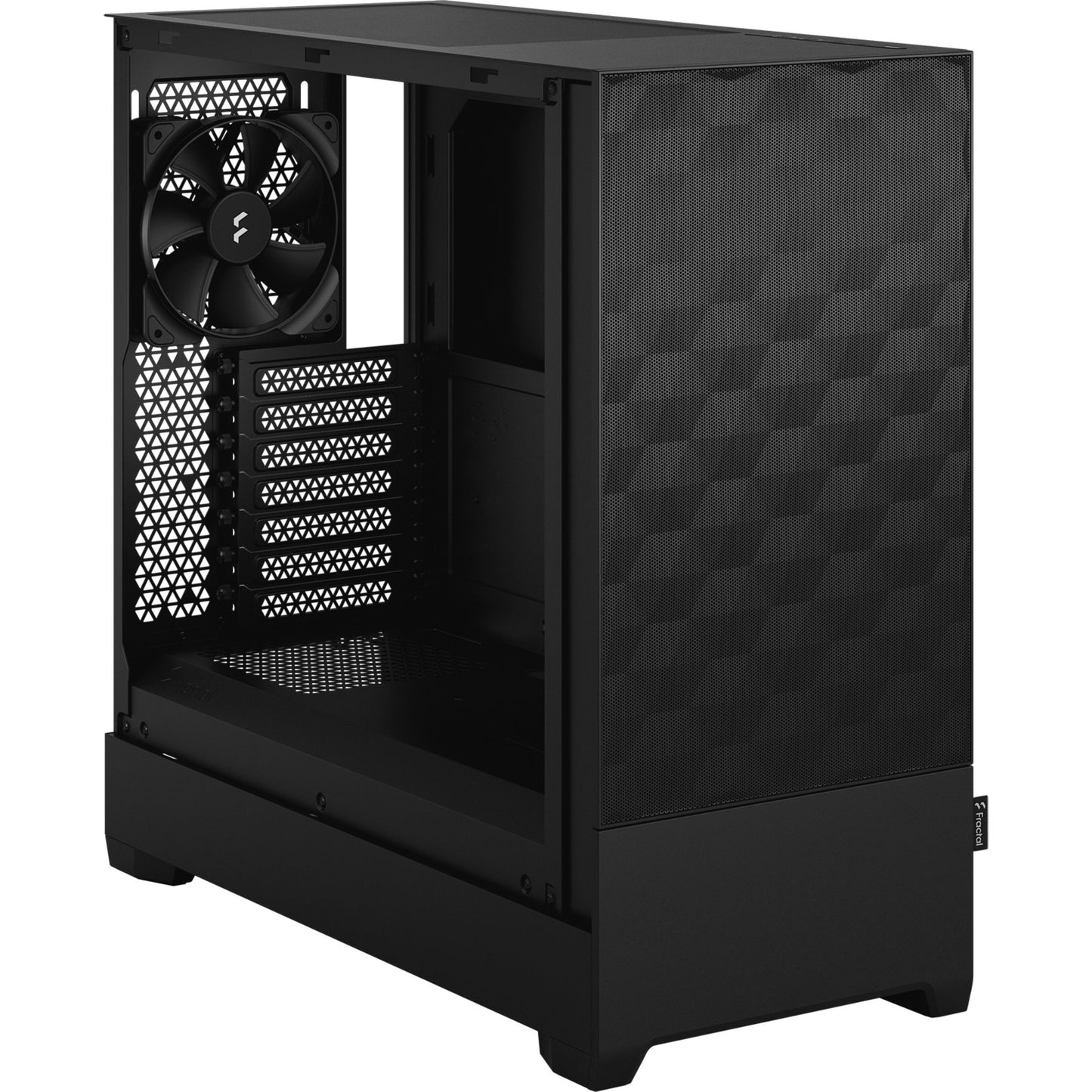 Fractal Design pop air midi tower behuizing (zwart | 2x usb-a)