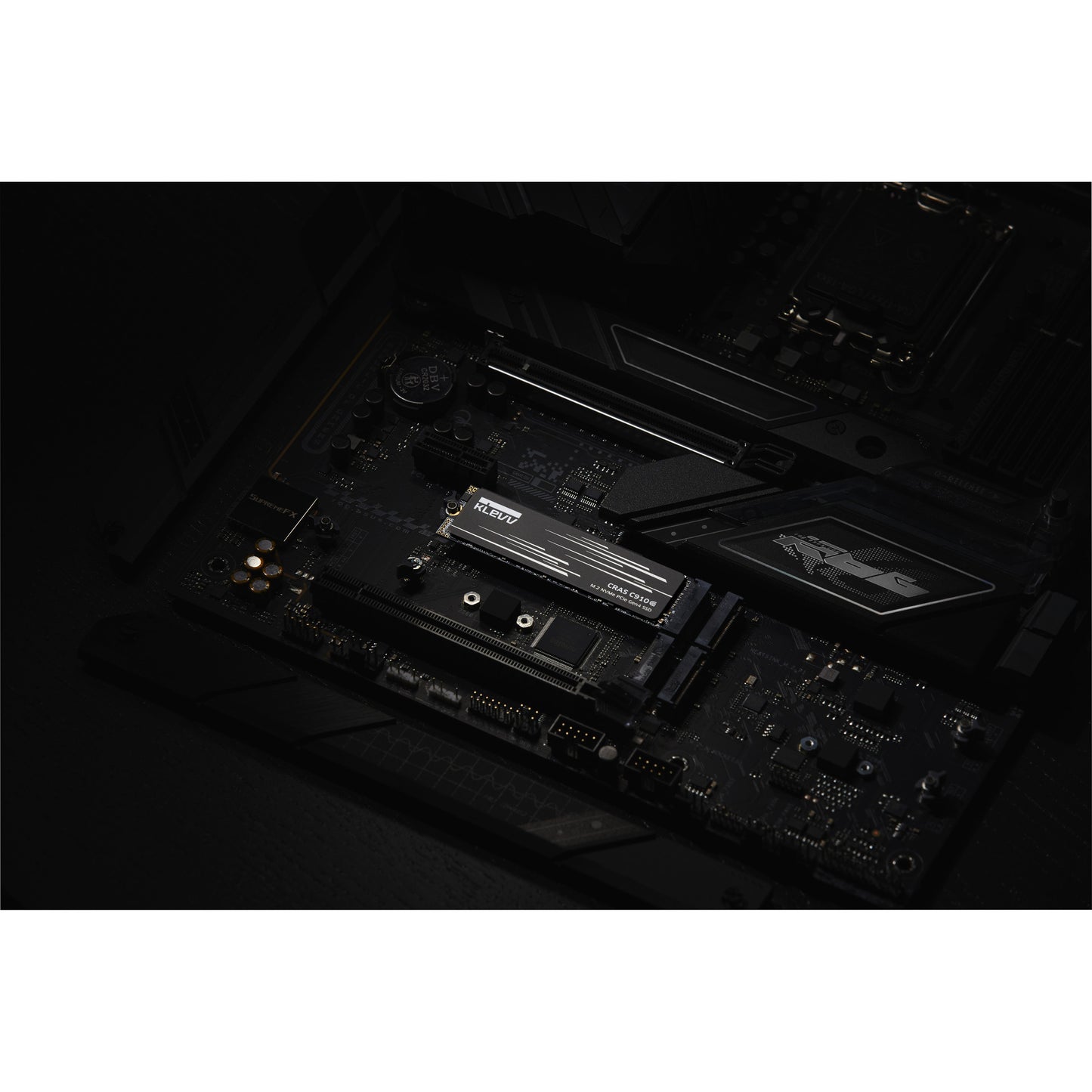 KLEVV cras c910g 4 tb ssd (zwart, k04tbm2sp0-10g, pcie gen 4.0 x4, nvme 2.0)
